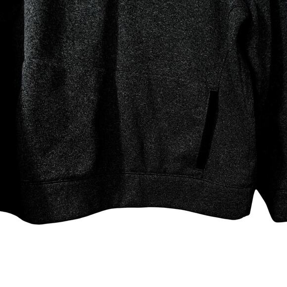 XXL Goodfellow & Co Men Sweatshirt Pullover Jacket Gray 1/4 Snap Kangaroo Pocket - Picture 6 of 13